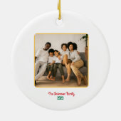 Alebrijes Folk Art Reindeer individuell anpassbar Keramik Ornament (Hinten)