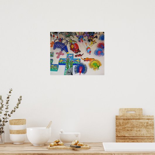 Alebrijes II Poster (Küche)