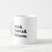 Alecto Megaera Tisiphone | Grieche-Furien des Kaffeetasse (Vorderseite Links)