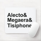 Alecto Megaera Tisiphone | Griechische Mythen Mousepad (Mit Mouse)