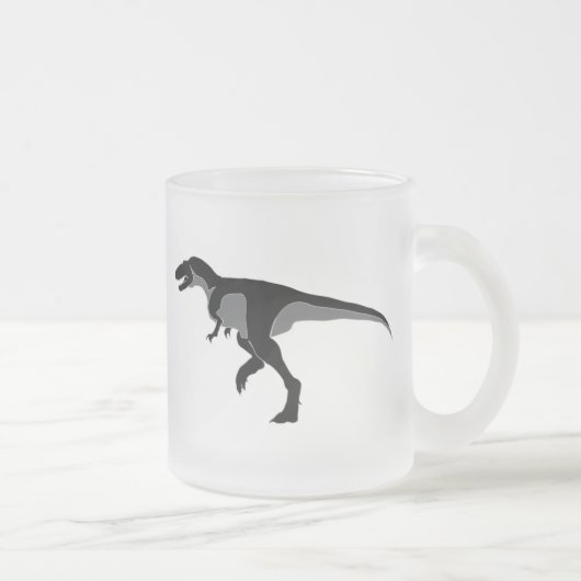 Alectrosaurus Dinosaur Mattglastasse (Rechts)