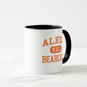 Aledo - Bearcats - Highschool Aledos - Aledo Texas Tasse (VorderseiteRechts)