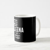 Aleena Personalisiert Name Birthday Kaffeetasse (VorderseiteRechts)