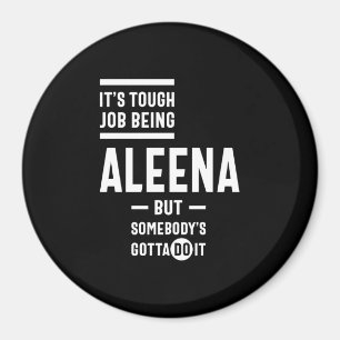 Aleena Personalisiert Name Birthday Magnet