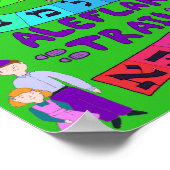 Alef Land Trail Poster/Game Poster (Ecke)