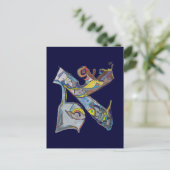 Alef Postkarte (Stehend Vorderseite)