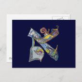 Alef Postkarte (Vorne/Hinten)