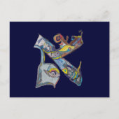 Alef Postkarte (Vorderseite)