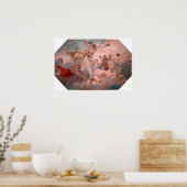 Alegoría de las Bellas Verschiedene Engel Poster (Küche)