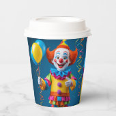 ¡Alegre Payaso de Fiesta! Pappbecher (Vorderseite)