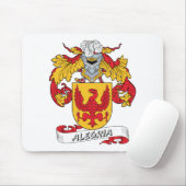 Alegria-Familienwappen Mousepad (Mit Mouse)