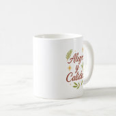 Alegría y Calidez ✨ | Elegant Christmas Design Kaffeetasse (VorderseiteRechts)