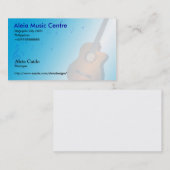Aleia Musikindustrie-Karte Visitenkarte (Vorne/Hinten)
