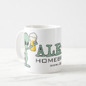 ALEiens Kaffee-Tasse Kaffeetasse (Vorderseite Links)