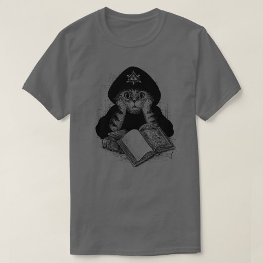 Aleister Meowly  T-Shirt (Design vorne)