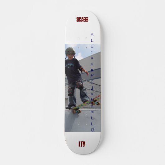 Alejandro Jaramillo, Scabbltd. Skateboard (Vorne)