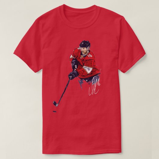 Aleksander Barkov Florida Illustration TShirt 2 (Design vorne)