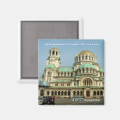 Aleksander Nevsky Kathedrale Magnet (Vorderseite/Rückseite)