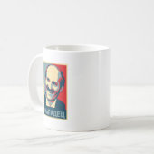 Aleksandr Lukashenko maladec Kaffeetasse (Vorderseite Links)