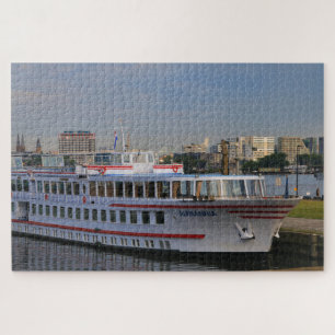 Alemannia Kreuzfahrtschiff, Amsterdam, Holland Jig Puzzle