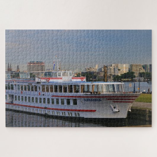 Alemannia Kreuzfahrtschiff, Amsterdam, Holland Jig Puzzle (Horizontal)