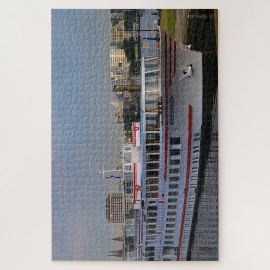 Alemannia Kreuzfahrtschiff, Amsterdam, Holland Jig Puzzle (Vertikal)