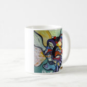 Alemshah abstrakte Tasse - Unterwasser (VorderseiteRechts)