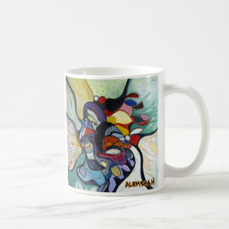 Alemshah abstrakte Tasse - Unterwasser