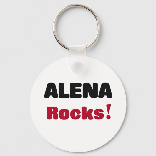Alena Rocks Schlüsselanhänger (Vorderseite)
