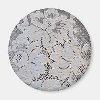 Alencon Lace Floral Magnet