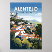 Alentejo Portugal Reisen Kunst, Dichtung und Musik Poster (Vorne)