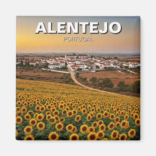 Alentejo Portugal Travel Magnet (Vorne)
