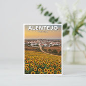 Alentejo Portugal Travel Postkarte (Stehend Vorderseite)