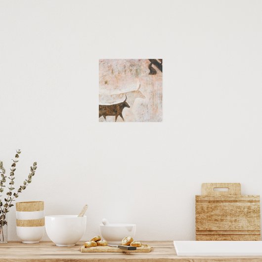 ALEPH 100 x 100 cm Poster (Küche)