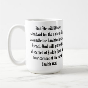 Aleph, 15 oz kaffeetasse