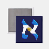 Aleph Argentia.png Magnet (Vorderseite/Rückseite)