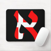 Aleph Dänemark Mousepad (Mit Mouse)