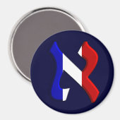 Aleph France.png Magnet (Vorderseite/Rückseite)