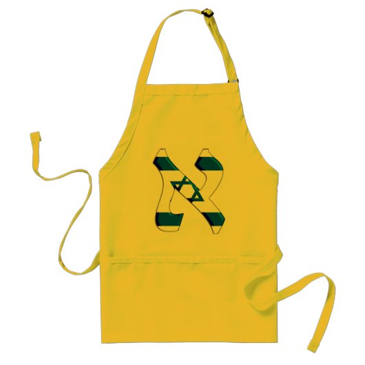 Aleph Israel.png Schürze (Vorne)