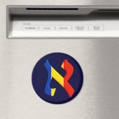 Aleph Rumania.png Magnet (In Situ (Geschirrspüler))