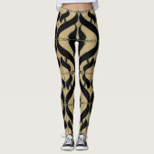 Aleph-Symbol-Reflexion Leggings (Vorderseite)