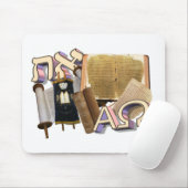 Aleph Tav/Alphaomega Mousepad (Mit Mouse)
