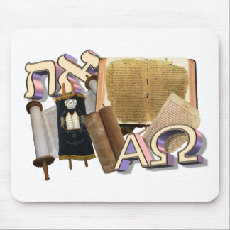 Aleph Tav/Alphaomega Mousepad