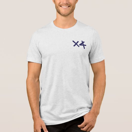 Aleph Taw Tri-Blend Shirt (Vorderseite)