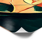 Aleph Welt Poster (Ecke)