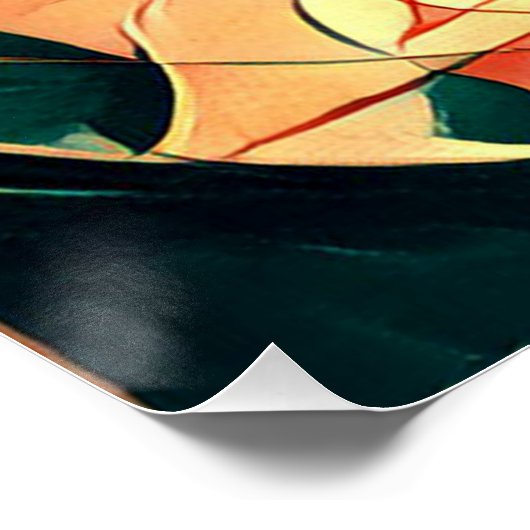 Aleph Welt Poster (Ecke)