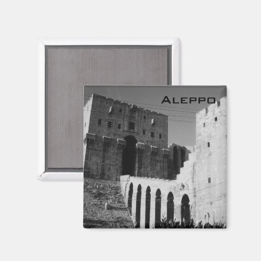 Aleppo Magnet (Vorderseite/Rückseite)