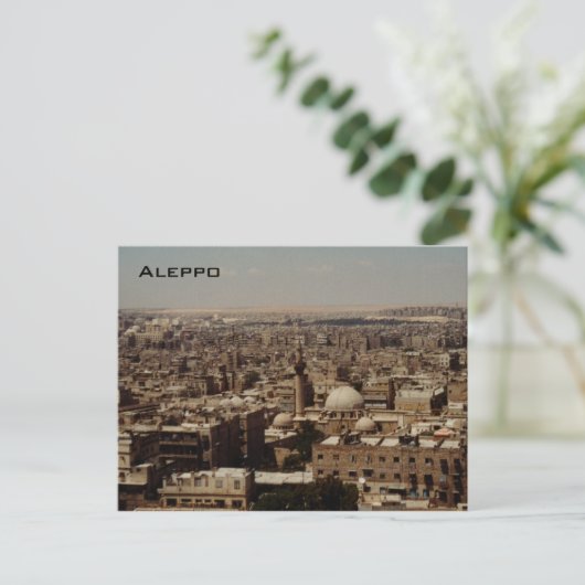 Aleppo Postkarte (Stehend Vorderseite)