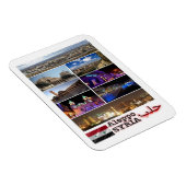 Aleppo - Syrien - Mosaik - Magnet (Rechte Seite)