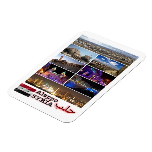 Aleppo - Syrien - Mosaik - Magnet (Linke Seite)